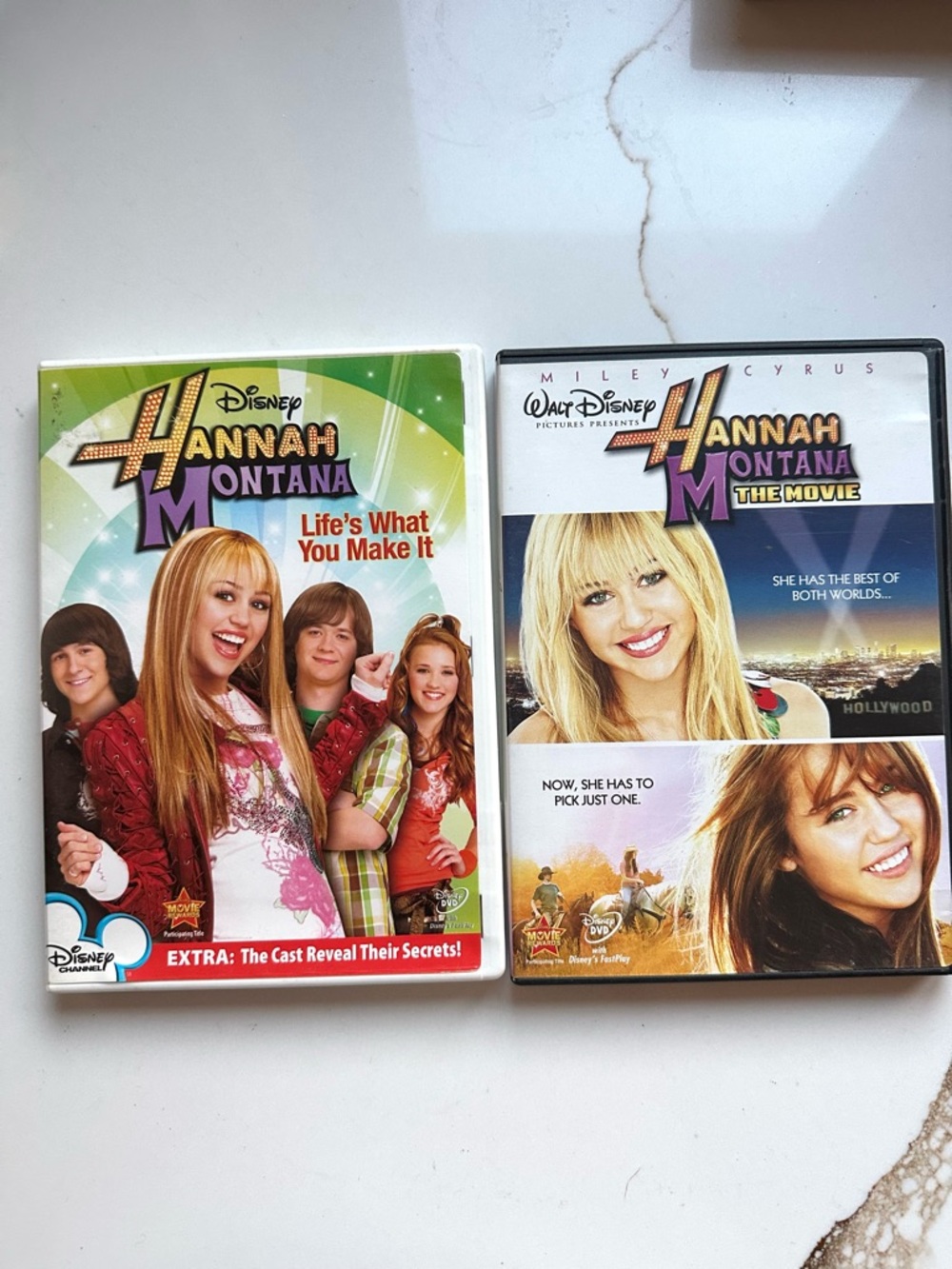 Disney Hannah Montana movie DVD Set 2